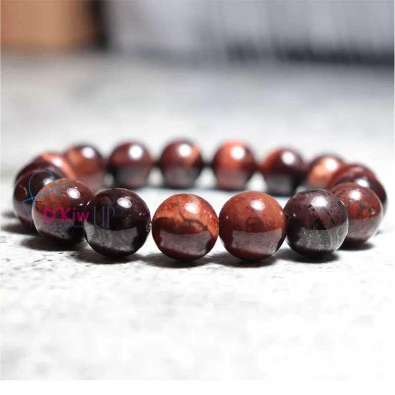 Gelang batu natural red tiger eye diameter 8,10 mm best produk