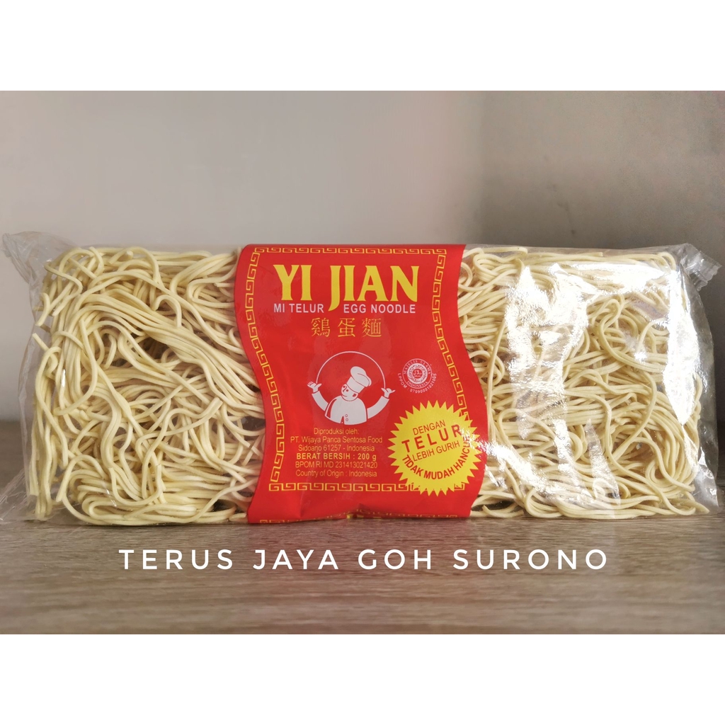 

Yi Jian Mi Telur Egg Noodle Mie Telor 200g & Yi Jian RT Lamian style