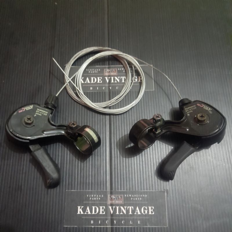 Shifter 3 X 6 Speed Shimano  Altus C20 vintage part C 20 via Japan