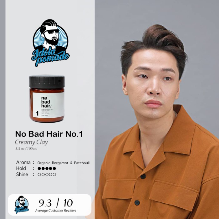 

[New] No Bad Hair No.1 Clay Free Nobadhair Texture Comb + Pulpen