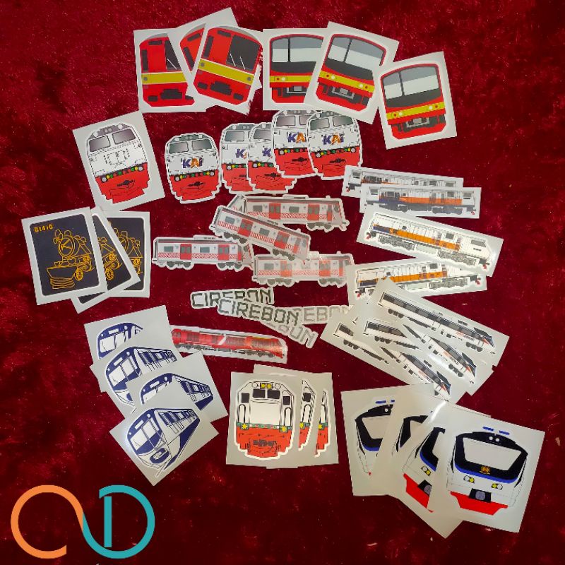 

Stiker kereta krl lokomotif satuan
