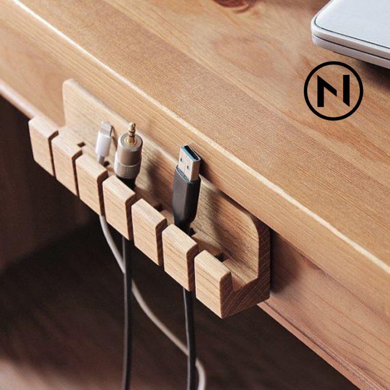 Nanhayu Picko - Klip Dudukan Kabel Charger Hp Dan Laptop, Pelindung Kabel Hp Dan Laptop