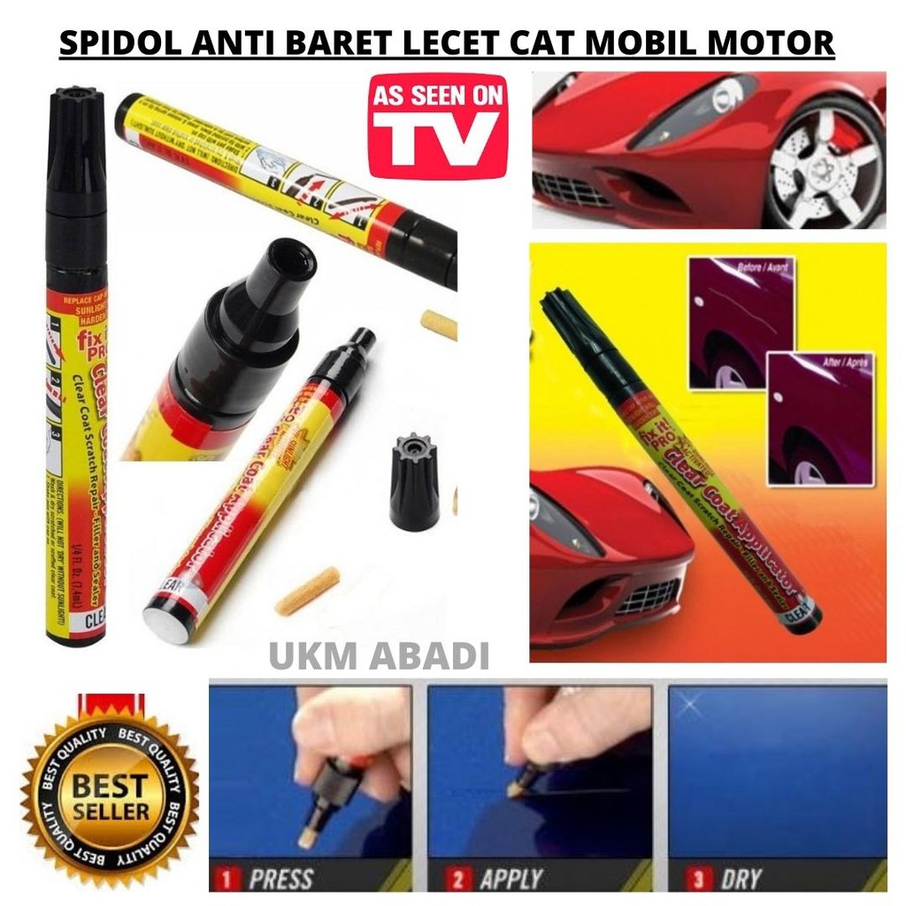 Alat Spidol Penghilang Baret Lecet Cat Mobil Motor Scratch Removal Pen As Seen On TV 111161