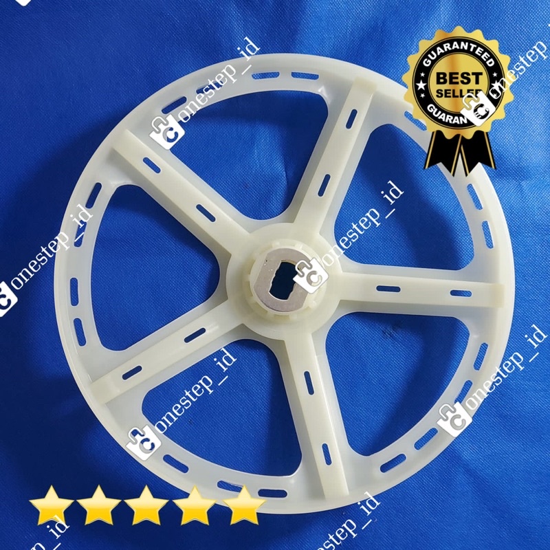 Pulley Puley Puli Roda Spider Segitiga Mesin Cuci Electrolux EWF 10742 10741 EWF8005EQWA EWF7555EQWA