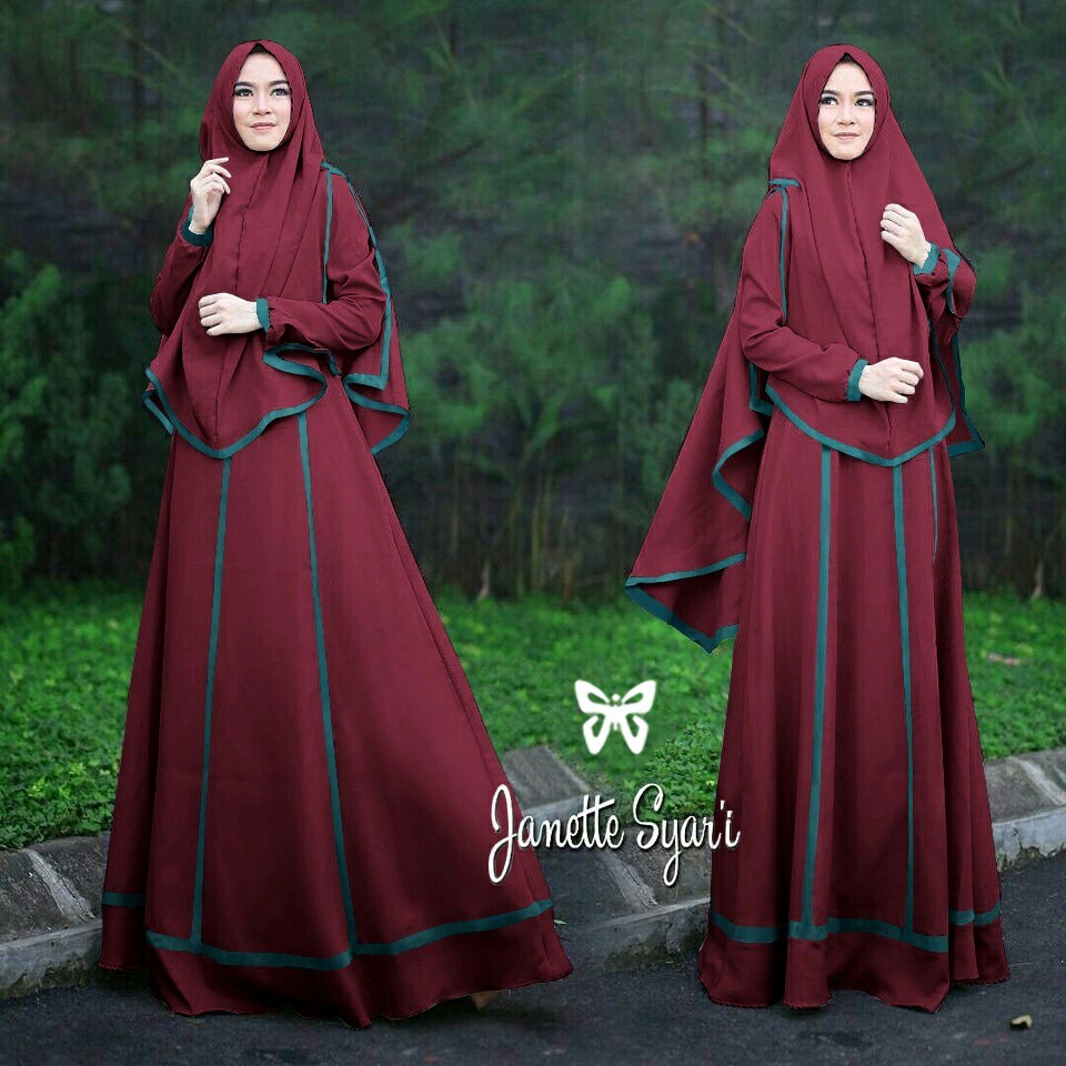 Janetta syari 4Warna