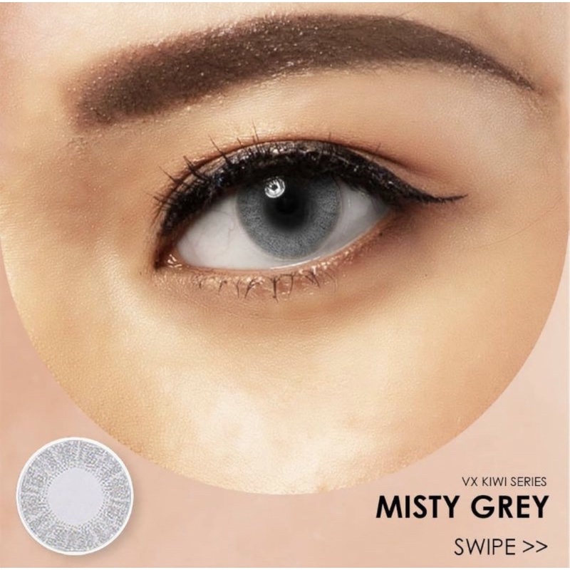SOFTLENS NATURAL KIWI GREY / Softlens murah nyaman