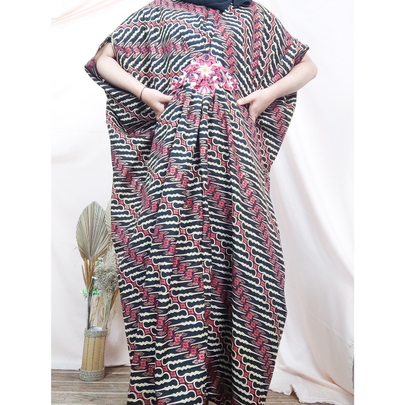 SB Collection Dress Maxi Lila Longdress Kaftan Gamis Jumbo Batik Wanita