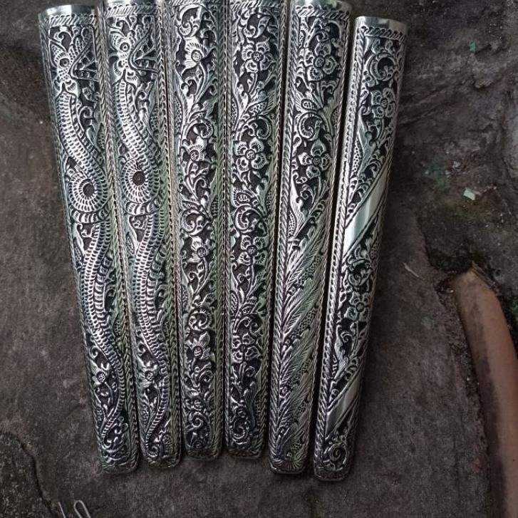 Bagus Banget.. pendok solo motif lapis perak sangupan trbal 0.3mm