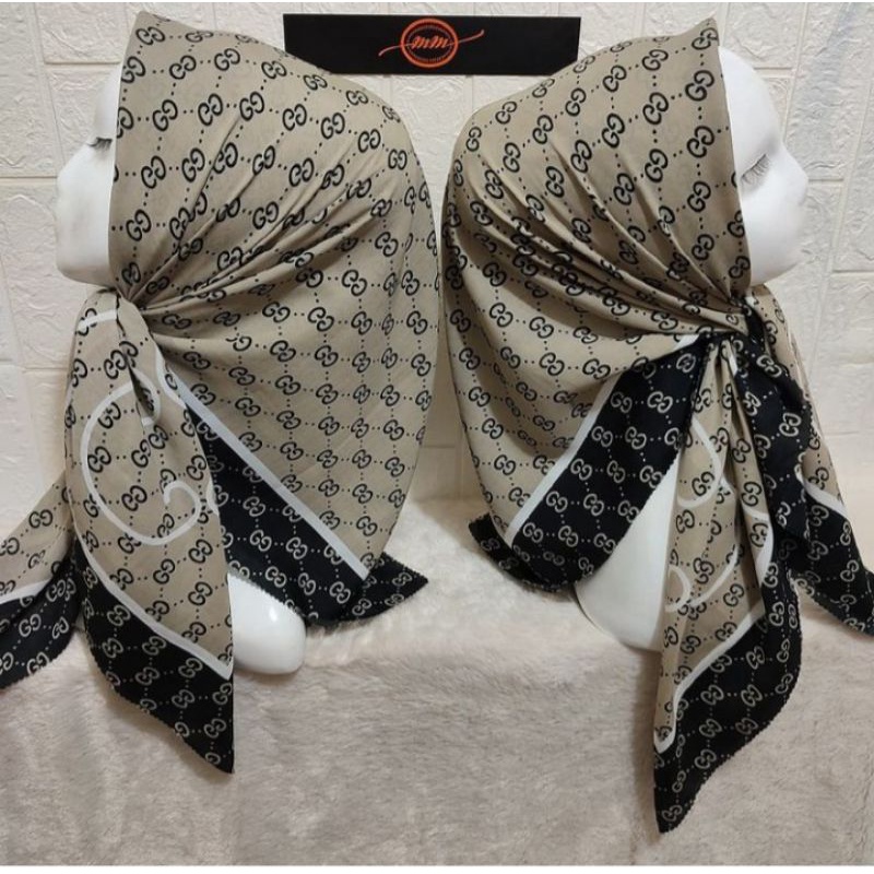 hijab koran/jilbab koran/kerudung koran/denay koran||park 1-Gg hitam capucino