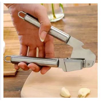 Garlic Press stainless Pencacah - Penghalus Bawang