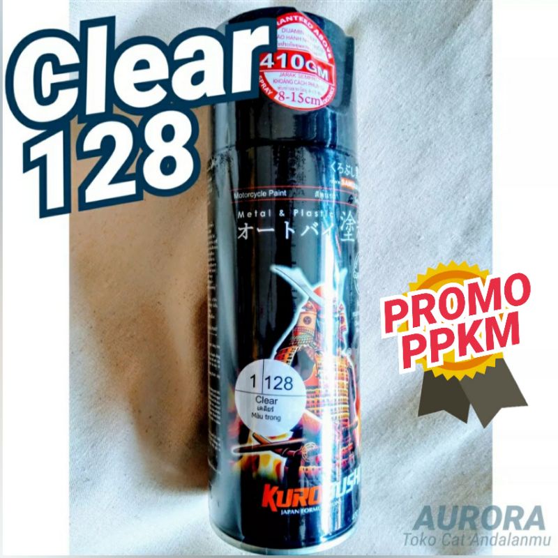Samurai Paint Clear 128 Pernis Anti Gores Mengkilap