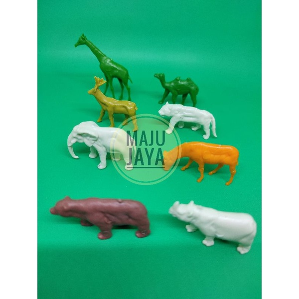 Mainan Patung Animal Kecil Isi 100 Pcs