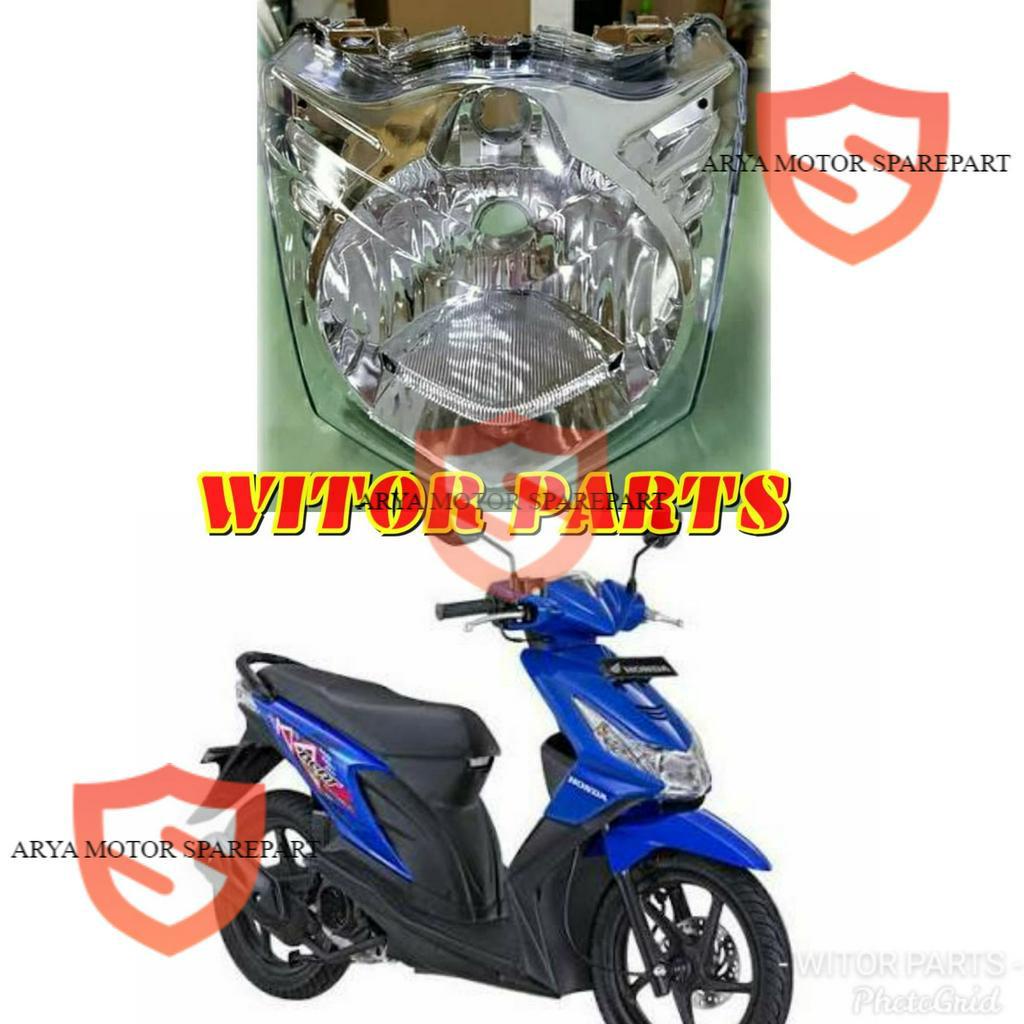 Reflector Lampu Depan Honda Beat Lama Karbu - ARYA MOTOR SPAREPART