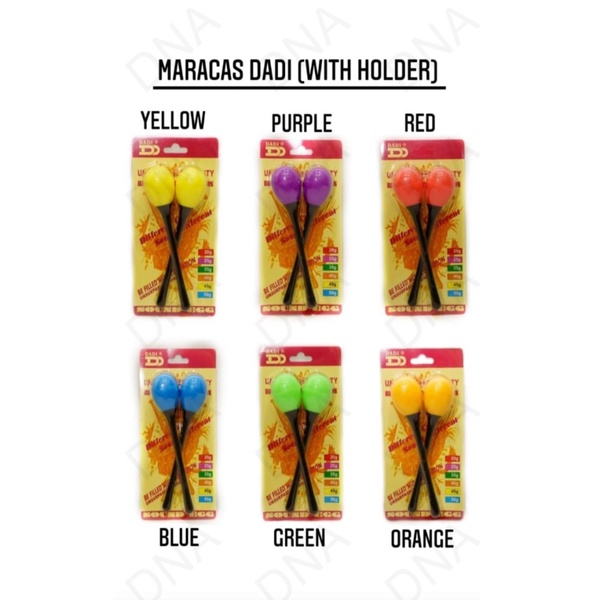 

Jual Maracas Dadi with Holder - Hijau Berkualitas