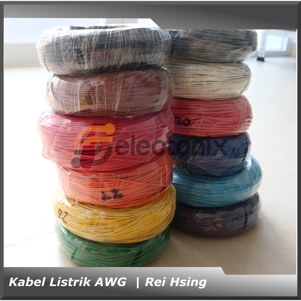 Kabel Listrik 22 AWG | ReiHsing UL1007 [100m]