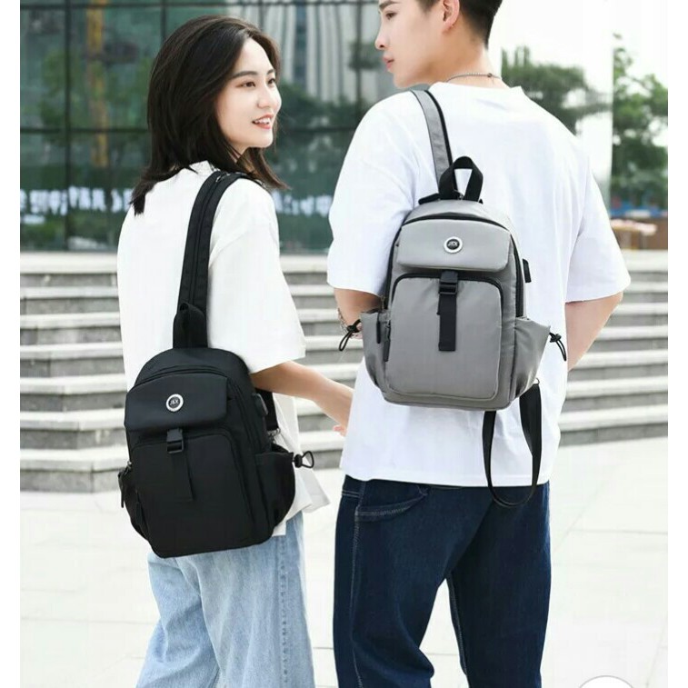 NIQABIS TAS WAISTBAG PRIA GERADO TAS SELEMPANG PRIA MURAH TAS PERGI COWOK CASUAL REMAJA DEWASA