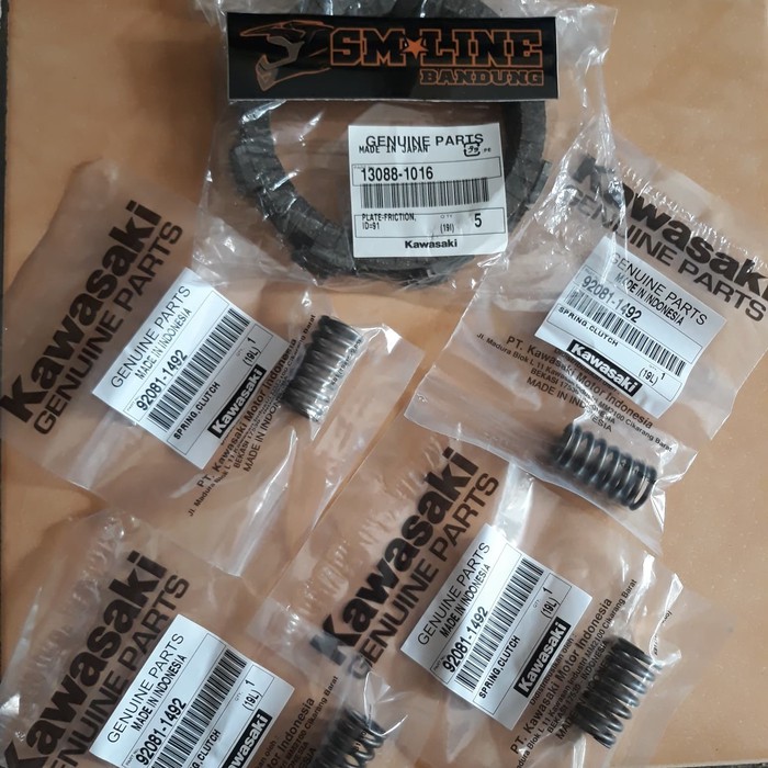 Baru Paket Kanvas kopling & per KX85 pnp KLX Dtracker Tiger CRF230 Diskon