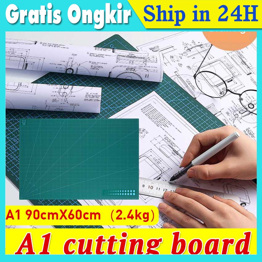 

A1/A2 Cutting Mat Cutting Pad Board Double-side DIY Tool Cutting Board Leather Craft Plate