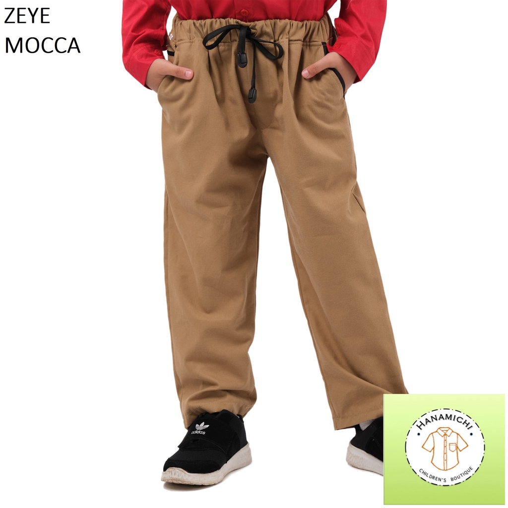 Hanamichi ZEYE Celana Chino Panjang Anak Motif Polos