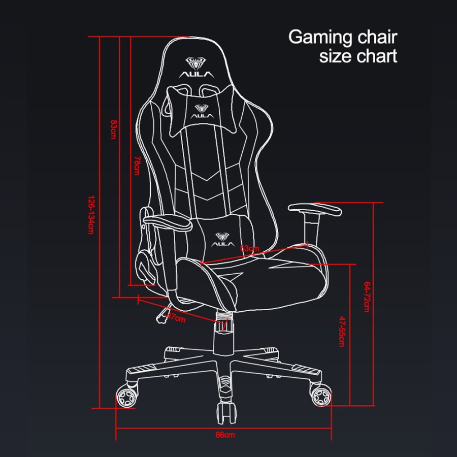 Gaming Chair termurah AULA F1007 - Kursi Gaming