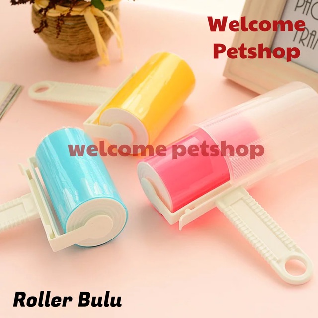 Roller Bulu Hewan / Pengangkat Bulu Hewan / Roller Stick