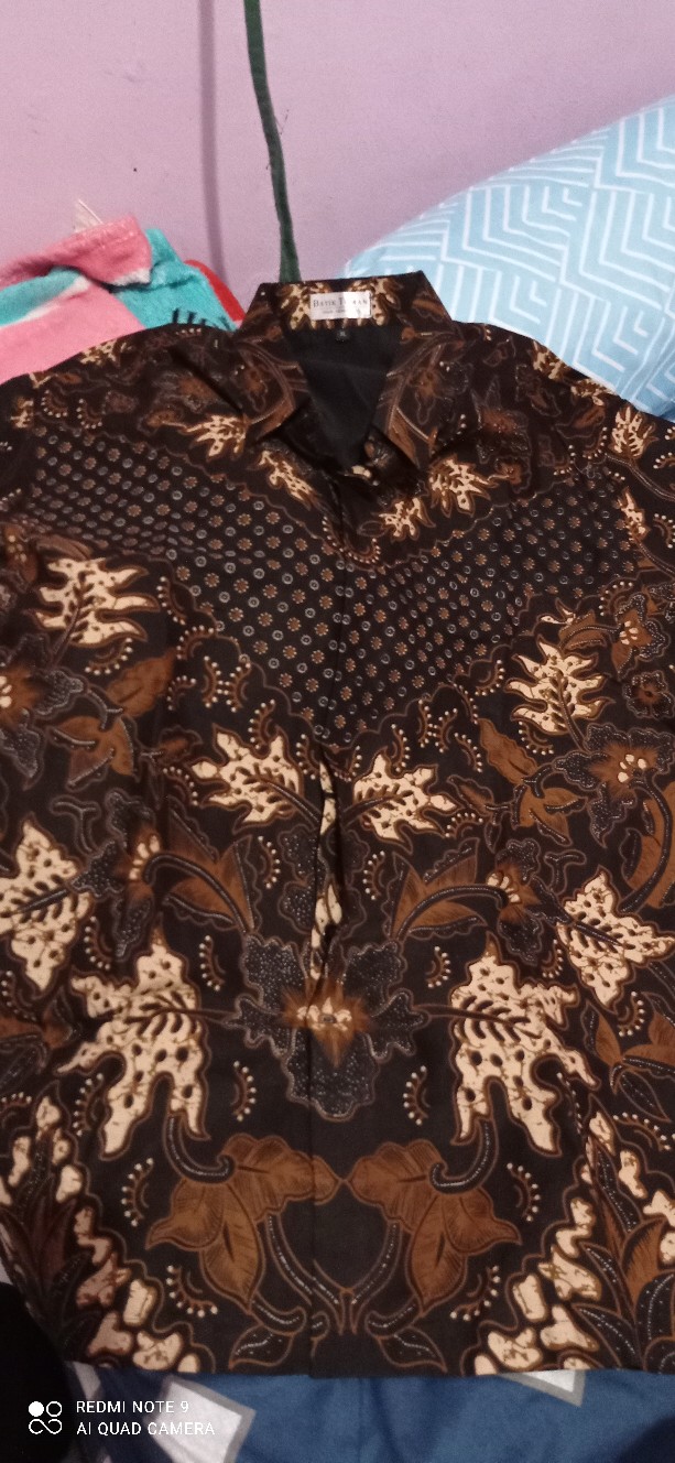 Perwira Kemeja Batik Pria Full Furing Katun Primisima Batik Solo Batik Pria Eksklusif Modern