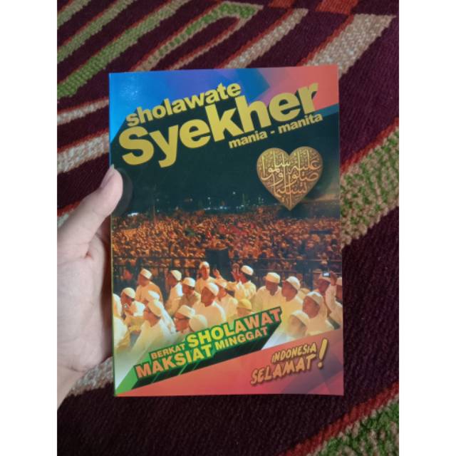 Buku Sholawat Syekher Mania