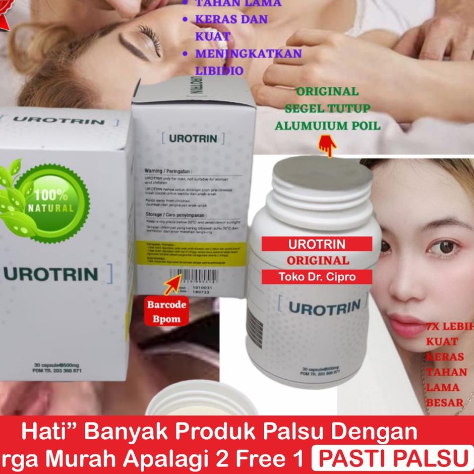 Terlaris UROTRIN ORIGINAL OBAT ASLI ATASI MASALAH PRIA 10X LIPAT BERGARANSI UROTIN AMPUH BPOM