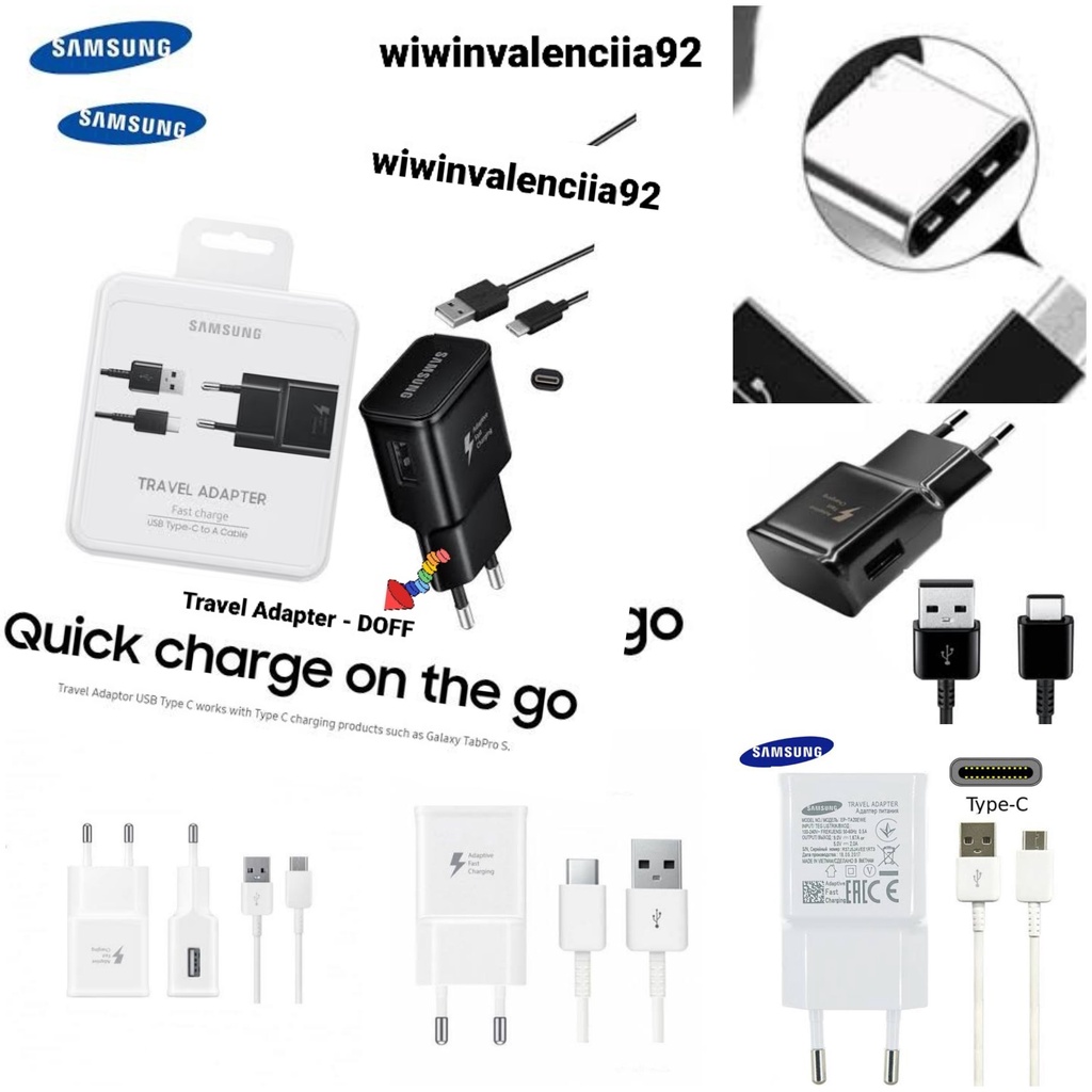 (Fast Charging) Original Cable Travel Adapter 15W USB 2.0 Type C A02s A03s A11 A12 A20 A20s A21 A21s