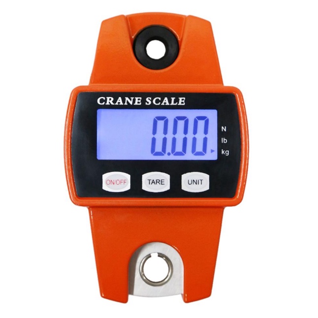 Timbangan Digital Gantung ORI / Crane Scale 300kg Digital LED Orange LCD Smart Crane Hook Scale Hanging 300Kg