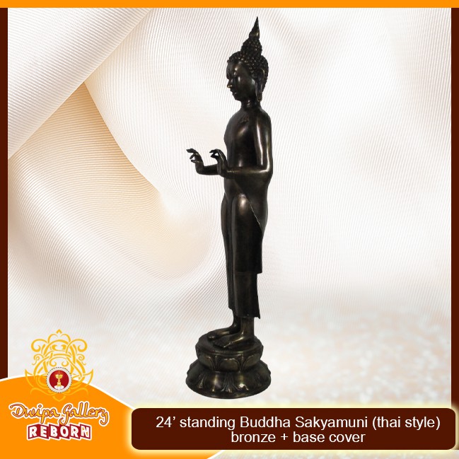 Rupang Patung Arca Buddha Gautama / Sakyamuni (Thai sty) Kuningan 24&quot;