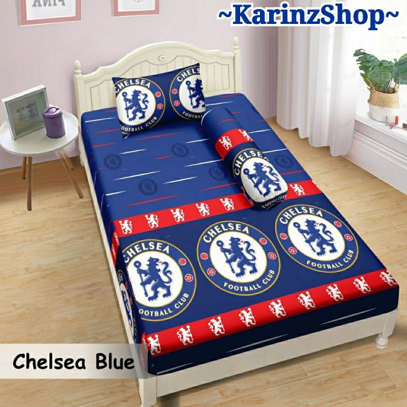 Sprei Lady Rose CHELSEA BLUE  (King 180 / Queen 160 / Single 120 x 200 )