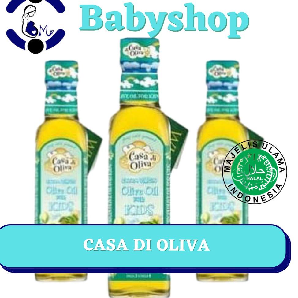 Ω Casa Di Oliva EVOO MPASI Exp 2023 Januari, berlabel HALAL, FREE BUUBLE WRAP KARDUS ☞
