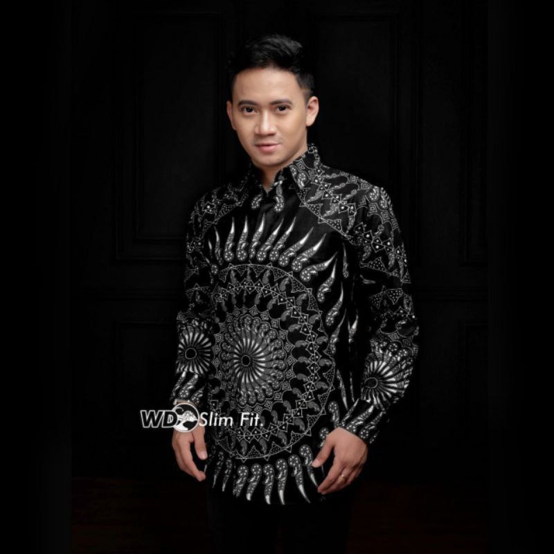 NEW ARRIVAL DISTRO BATIK PRIA BORDIR SOGAN HRB026 BATIKAF NOTOARTO BATIK IPNU-IPPNU HEM