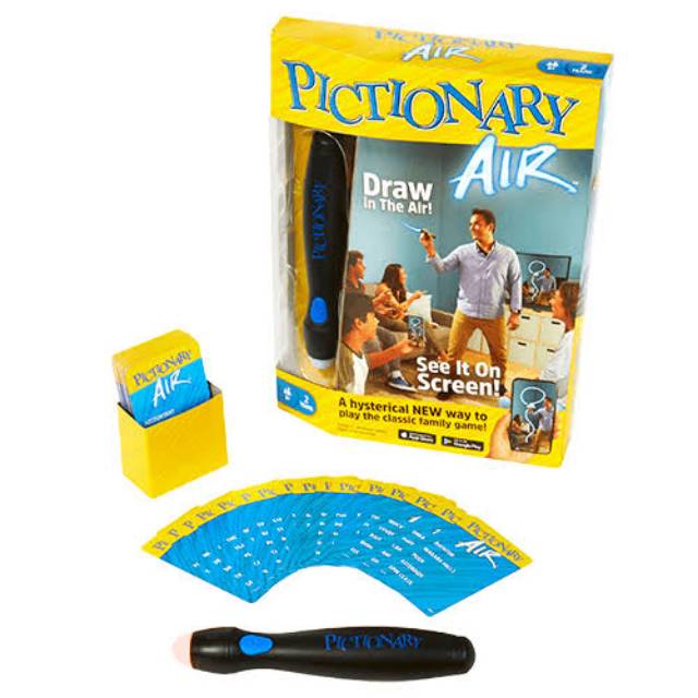 Mattel games pictionary air menggambar di udara family game mainan keluarga anak hadiah kado edutoys