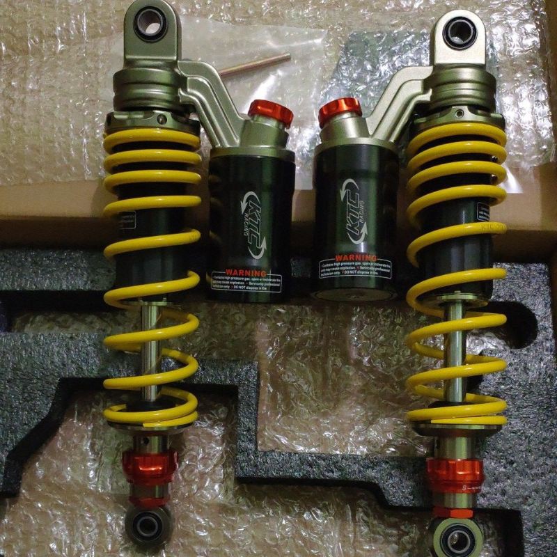 SHOCKBEKER SHOCK KTC ORI 280 320 340MM RX KING GL CB MEGA PRO FIZR KARISMA SUPRA X125 280 320 340MM-Yellow