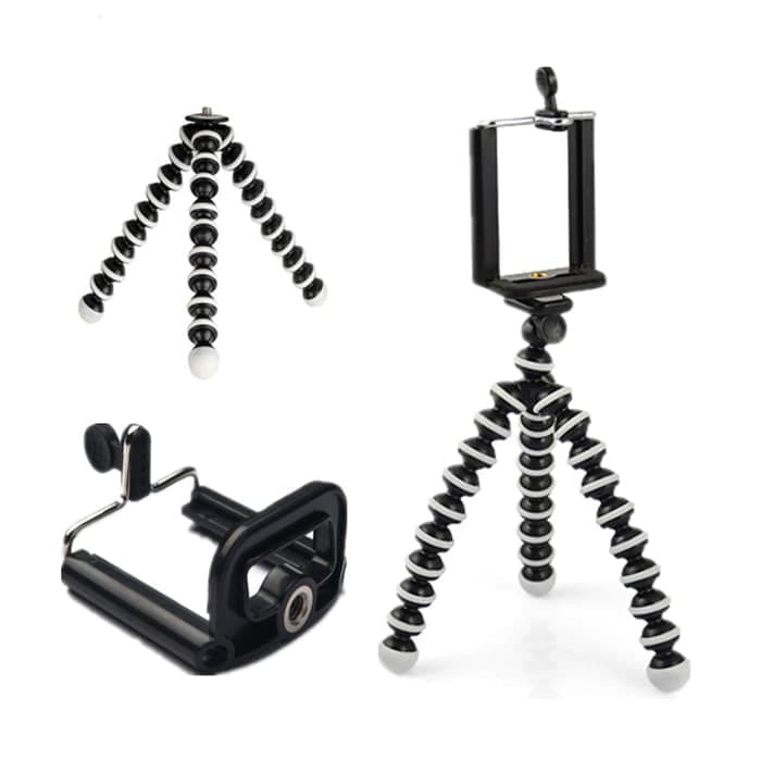 (Gorilla) Tripod mini GORILLA ukuran Small Kecil Gorilla Pod Gorila Gorillapod Flexible