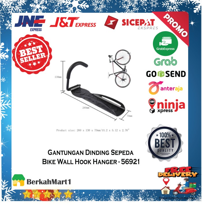 Gantungan Sepeda Dinding / Rak Sepeda Bike Wall Hook Hanger