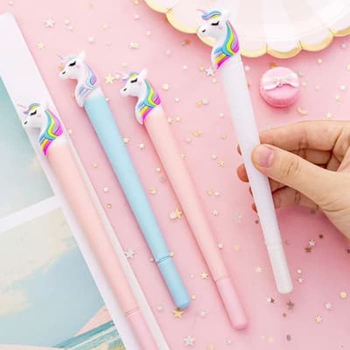 

Bolpoin Karakter Pulpen Elegant Unicorn 4.8 Pena Ballpoint Lucu Unik ATK Sekolah JP208