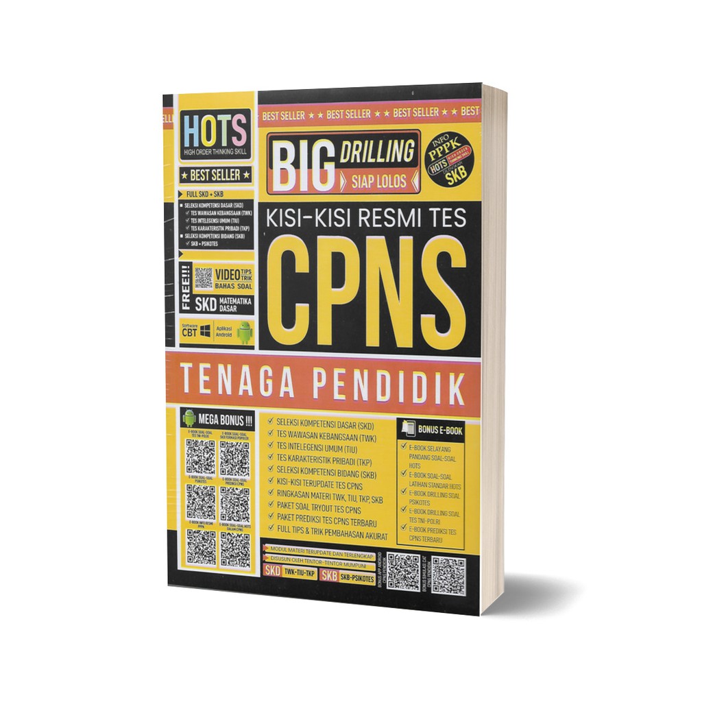 TES CPNS  BIG DRILLING KISI KISI RESMI TES CPNS TENAGA PENDIDIK TERKINI TERUPDATE TERBARU