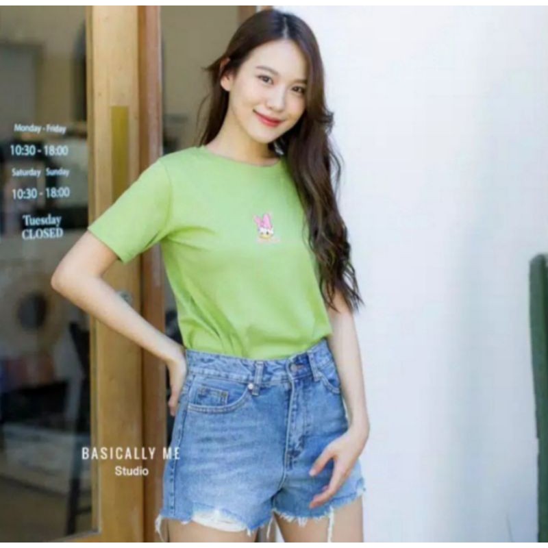 Kaos Casual Basic Daisy/Kaus Giant