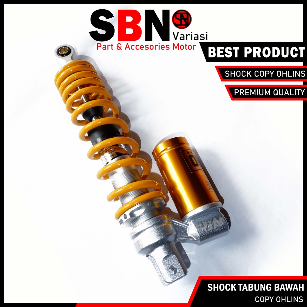 Shockbreker Ohlins Tabung Bawah / Shock Ohlin Matic Vario Beat Scoopy / Skok Motor Copy Ohlins Warna