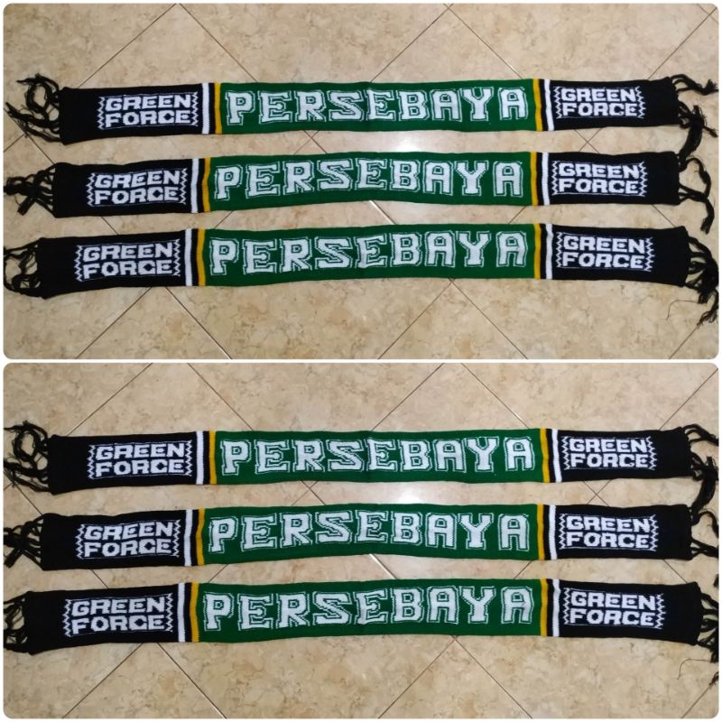 Syal Rajut Bonek Persebaya-2