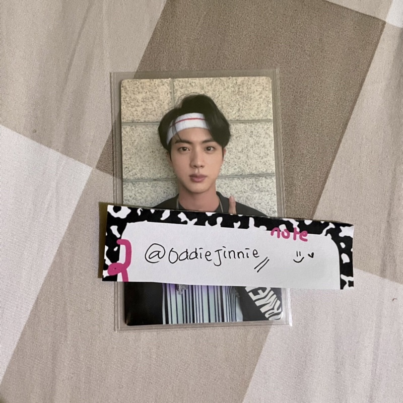 [BOOKED] photocard pc bts dvd memories 2017 bluray blu-ray seokjin jin