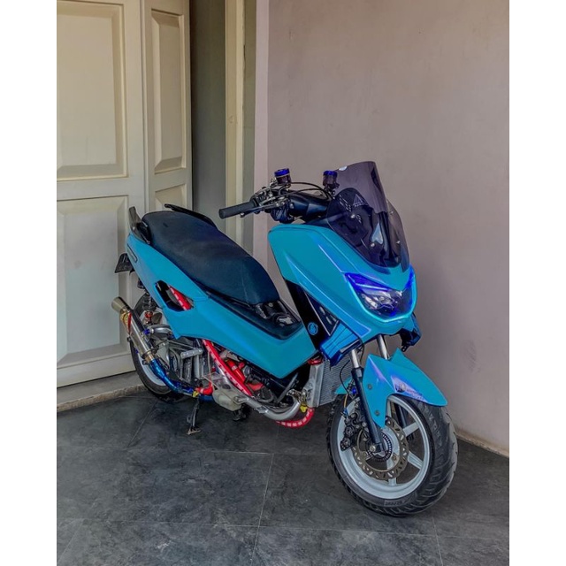 KNALPOT CORONG TEKAMOTO T19 FULLSYSTEM - BEAT VARIO AEROX NMAX VESPA SCOOPY JUPITER VEGA BLADE SUPRA