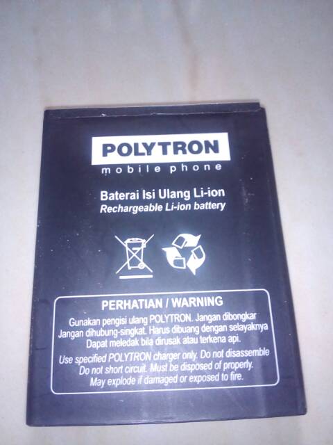 Baterai hp POLYTRON W2400 orisinil