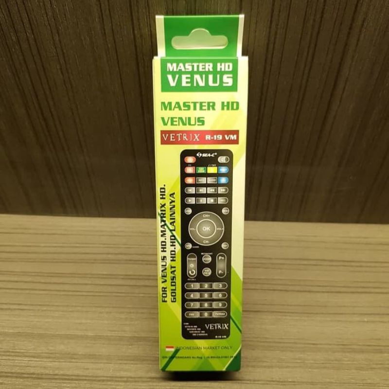 Remote Receiver TV Parabola Venus Merk Sea-C