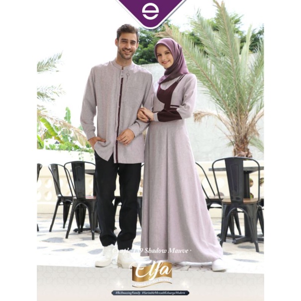 ELFA 139 SHADOW MAUVE by Ethica Couple Terbaru 2022