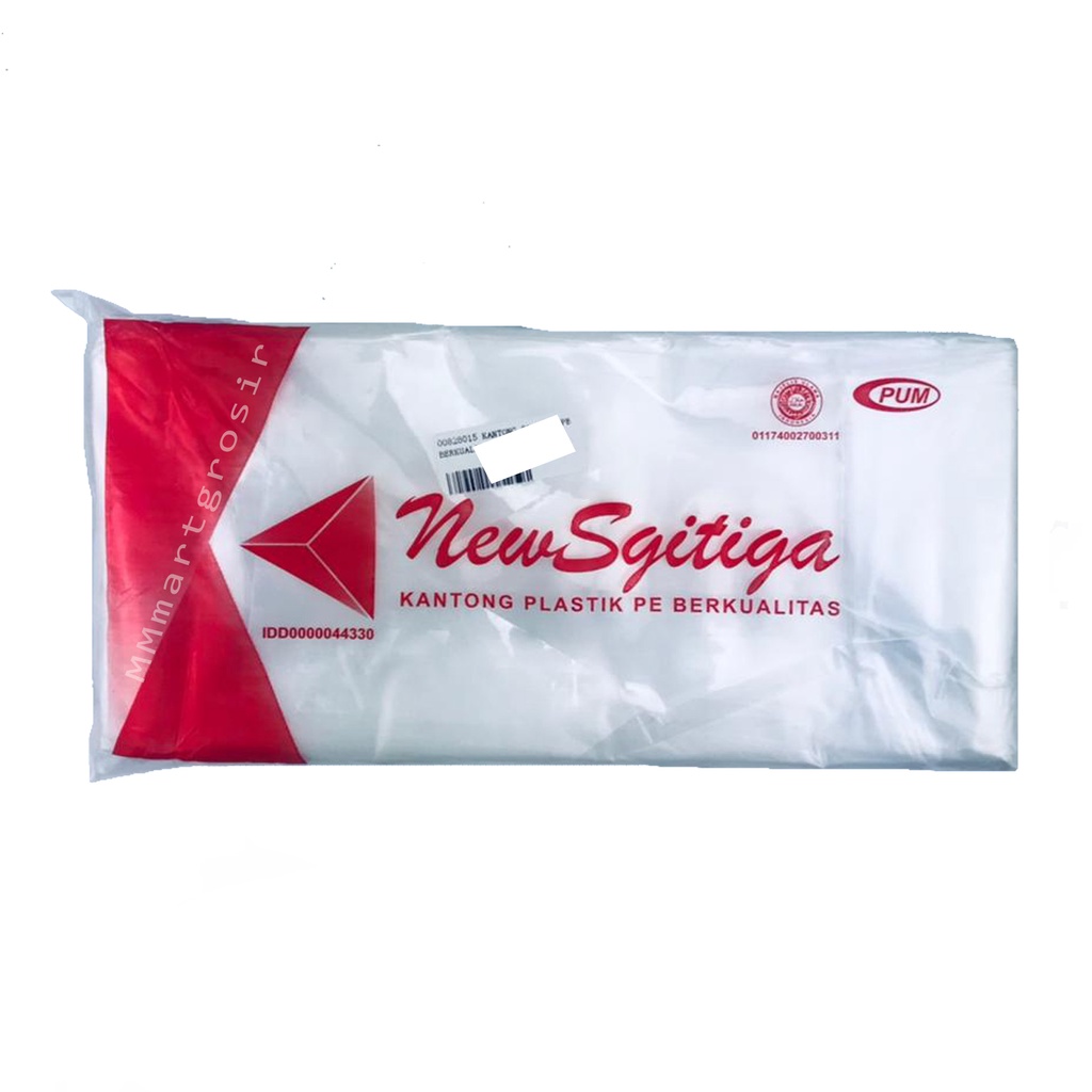 New Sgitiga / Kantong Plastik PE / Plastik Tranparan / Uk.10x20