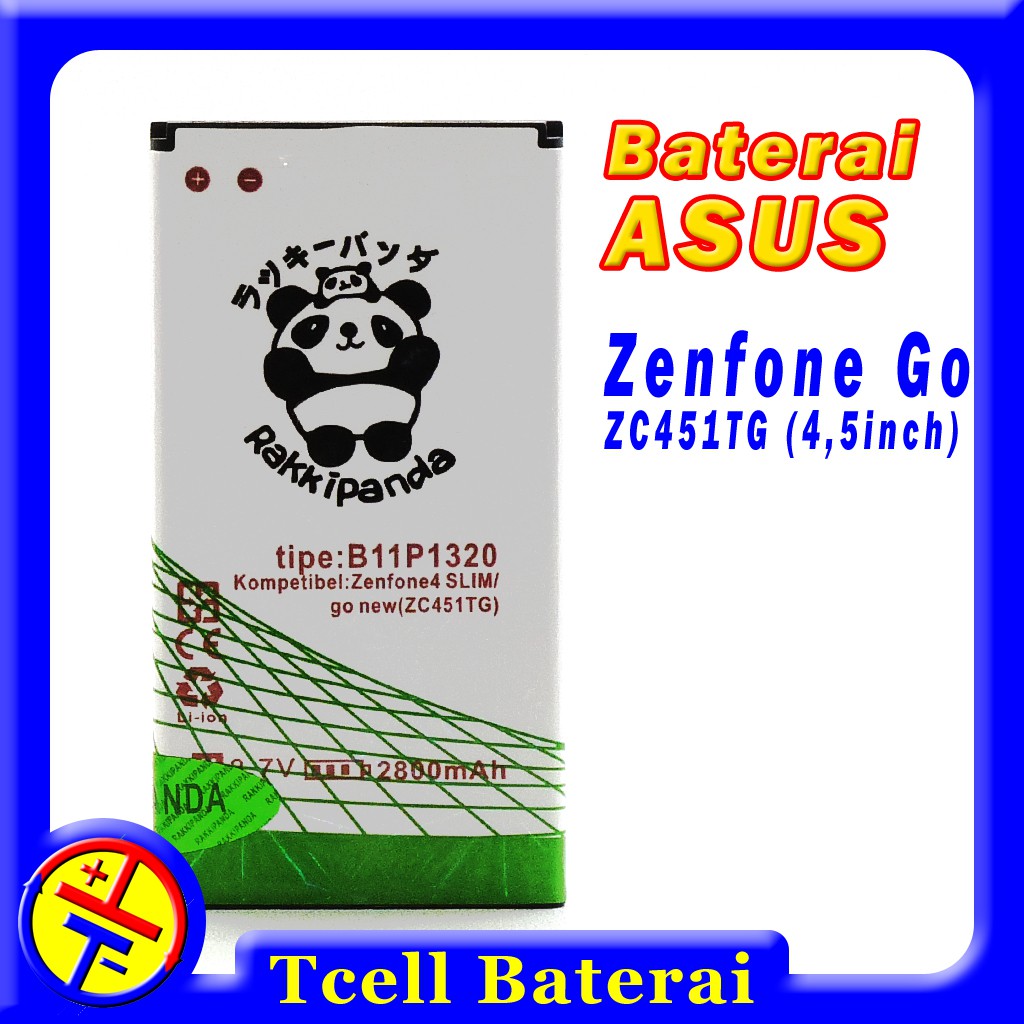 Baterai Asus Zenfone Go 4 5 Inch Zc451tg Z00sd B11p1320 Rakkipanda Shopee Indonesia